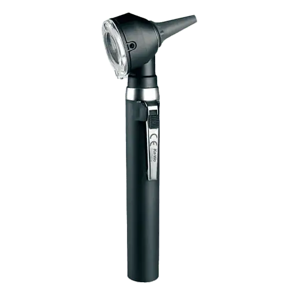 Hear Clear Ear Suction Otoscope upright transparent